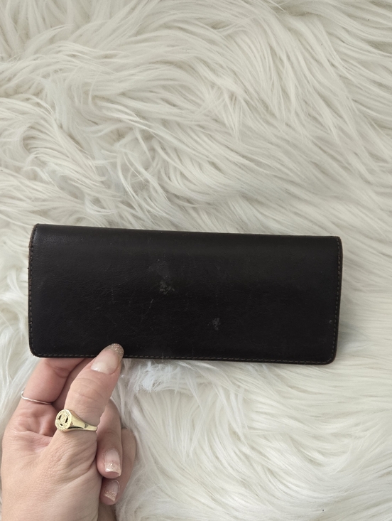 Vintage Dolce & Gabbana Brown Genuine Leather Sunglasses Glasses Case main image 5